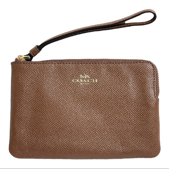 Coach | Bags | Coach Textured Wristlet | Poshmark